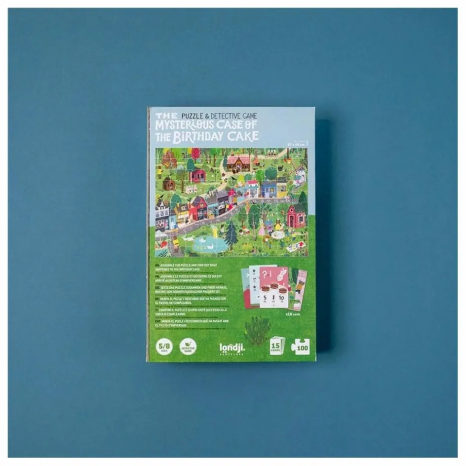 Londji Puzzles|Jeux Éducatifs*Puzzle et jeu de détective Birthday - 100 pièces