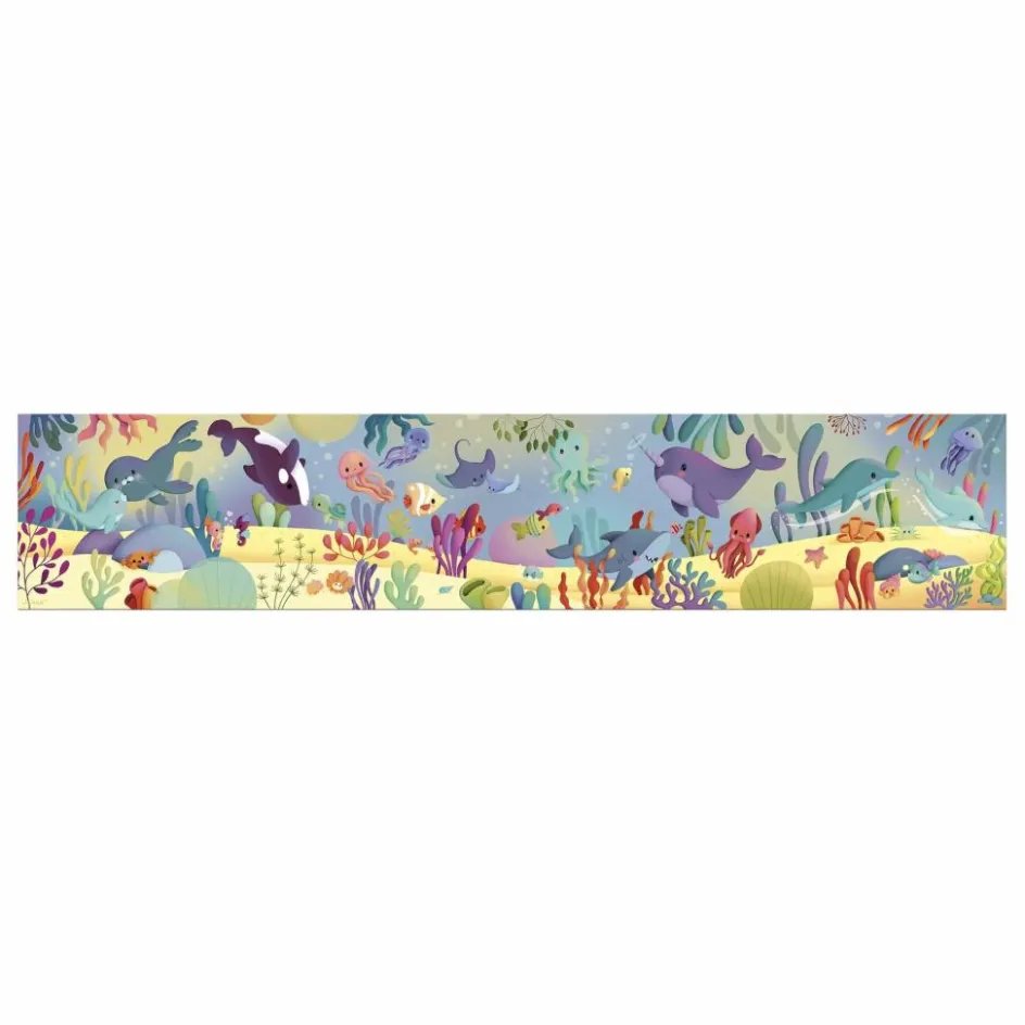 Outlet Janod Puzzle frise Les animaux marins - 36 pièces Multicolore