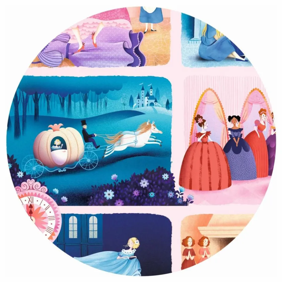 Sale Djeco Puzzle histoire Cendrillon - 54 pièces Multicolore