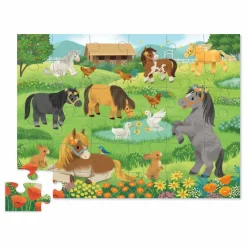 Crocodile Creek Puzzles|Jeux Éducatifs*Puzzle Jolis Poneys - 36 pièces