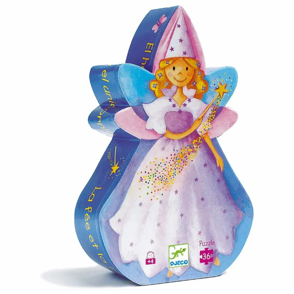 Sale Puzzle La fée et la licorne - 36 pièces Puzzles|Jeux Éducatifs