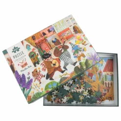 Sale Moulin Roty Puzzle La fête du Printemps - 500 pièces Multicolore