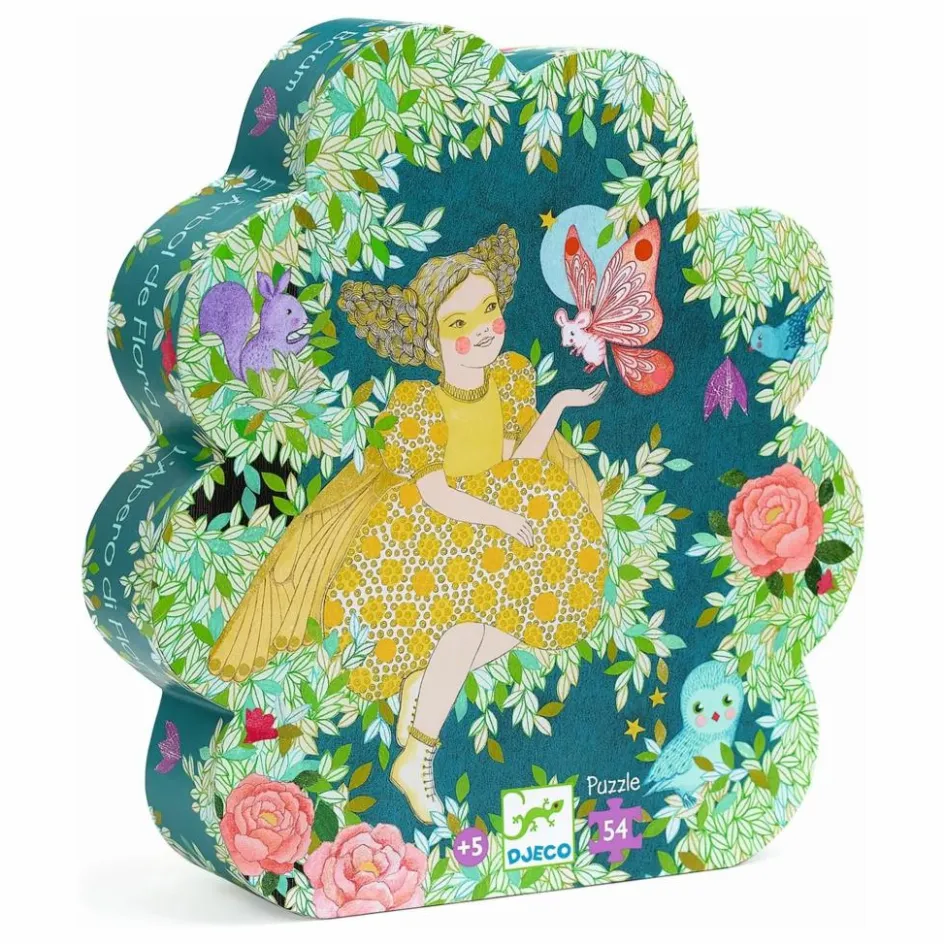 Djeco Puzzles|Jeux Éducatifs*Puzzle L'arbre de Flora - 54 pièces