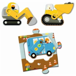 Best Puzzle Le chantier - 17 pièces Puzzles|Jeux Éducatifs