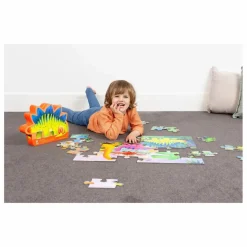 Hot Crocodile Creek Puzzle Le monde des Dinosaures - 36 pièces Multicolore