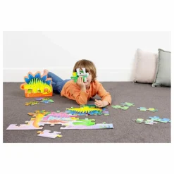 Hot Crocodile Creek Puzzle Le monde des Dinosaures - 36 pièces Multicolore
