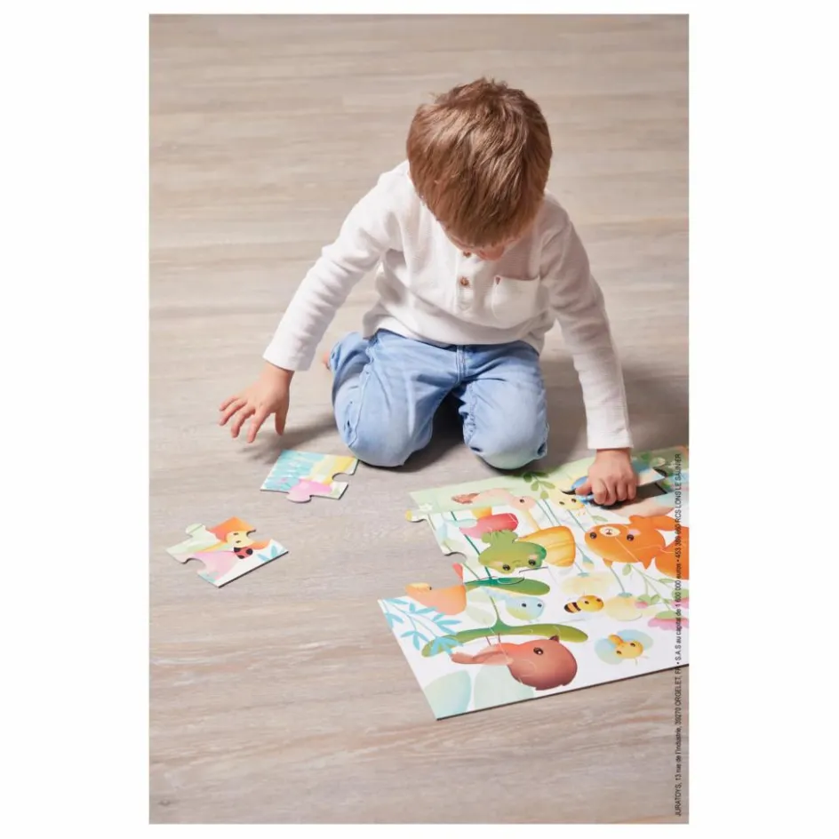 Janod Puzzle Les compagnons du jardin - 20 pièces| Puzzles|Jeux Éducatifs