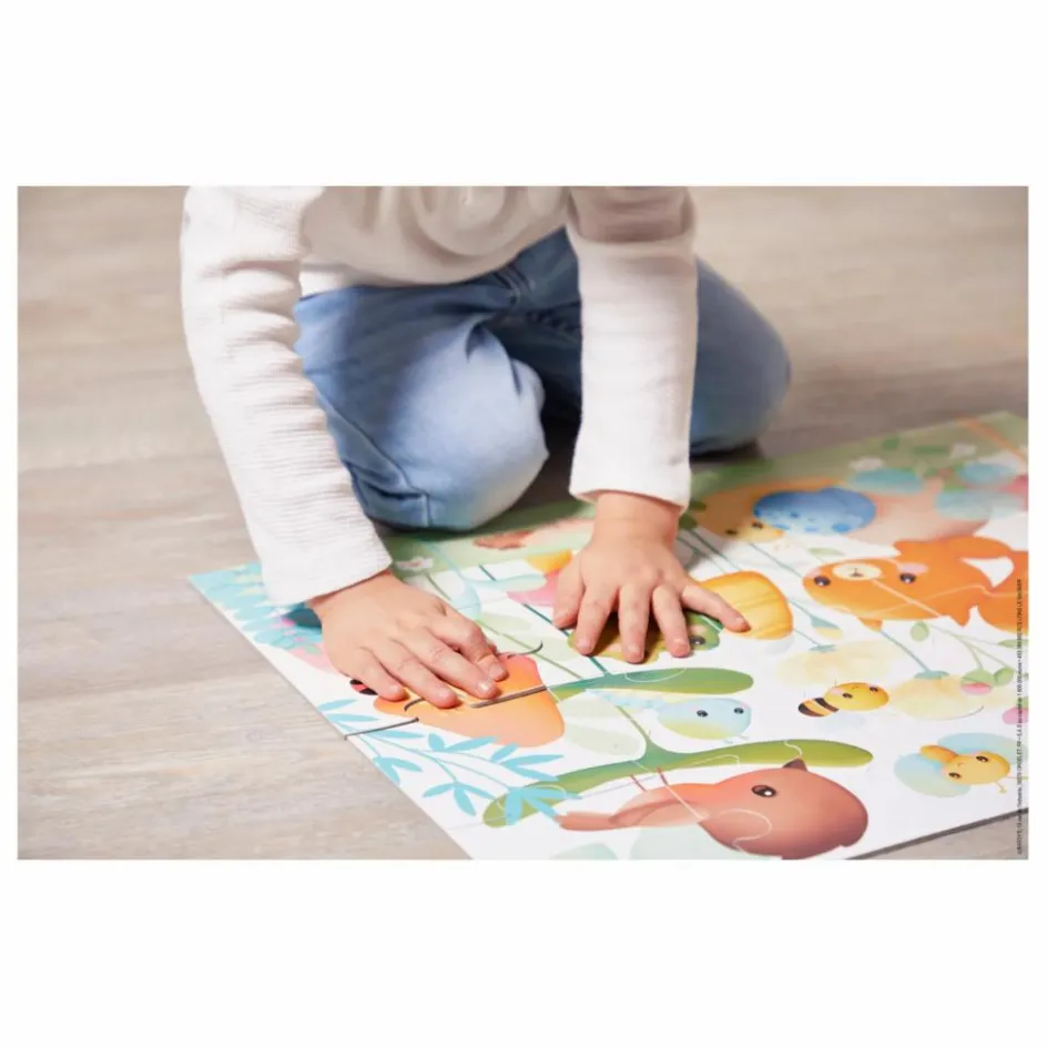 Janod Puzzle Les compagnons du jardin - 20 pièces| Puzzles|Jeux Éducatifs