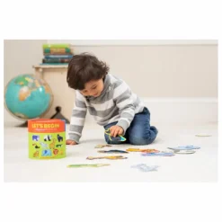 New Crocodile Creek Puzzle Let's Begin Jungle - Boîte de 10 Multicolore