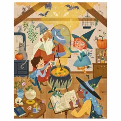 Janod Puzzle Magie - 200 pièces| Puzzles|Jeux Éducatifs