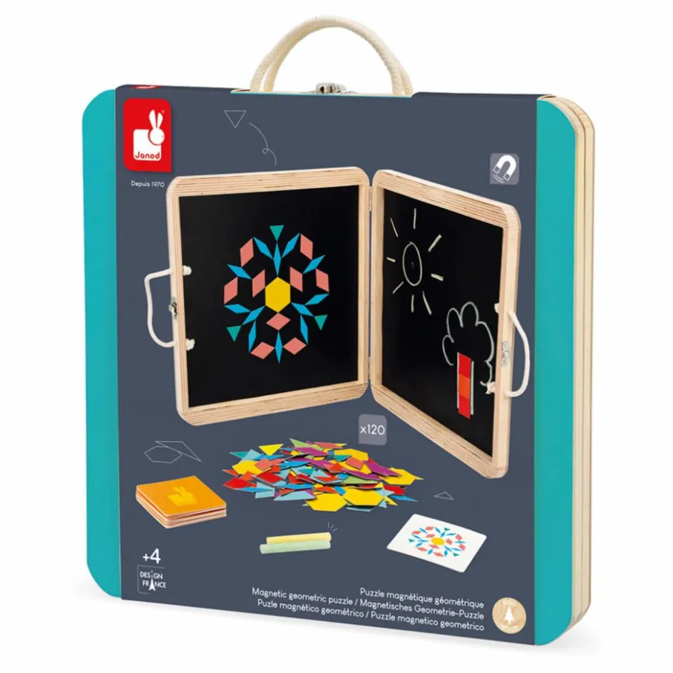 New Puzzle magnétique Géométrique Puzzles|Jeux Éducatifs