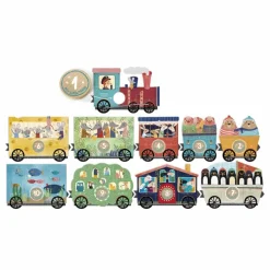 Londji Puzzle My little train| Puzzles|Jeux Éducatifs