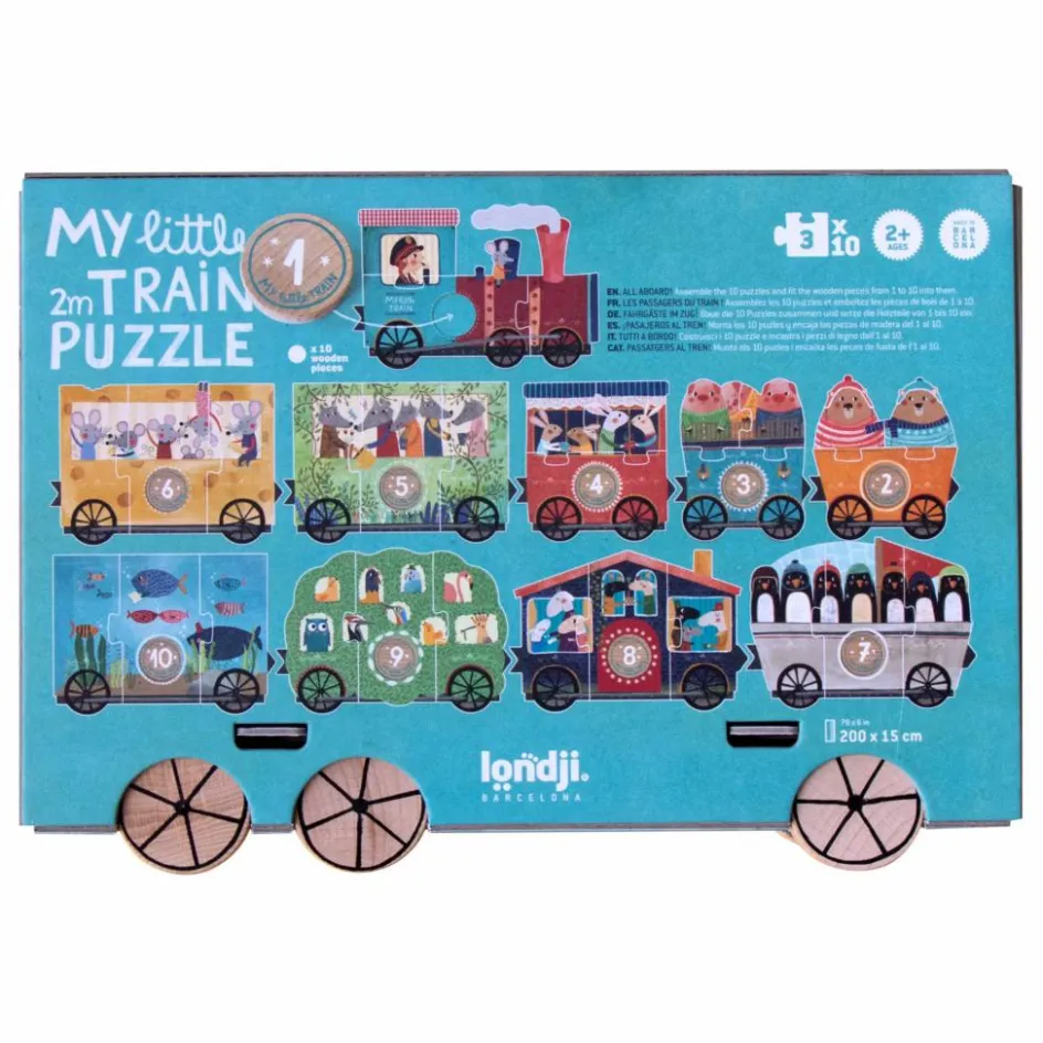 Londji Puzzle My little train| Puzzles|Jeux Éducatifs
