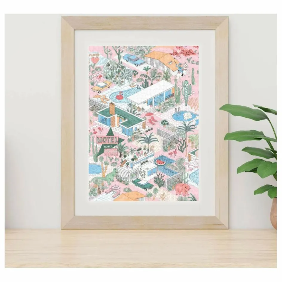 Clearance Puzzle Palm Springs par Jacqueline Colley - 1000 pièces Homme Puzzles|Jeux Éducatifs
