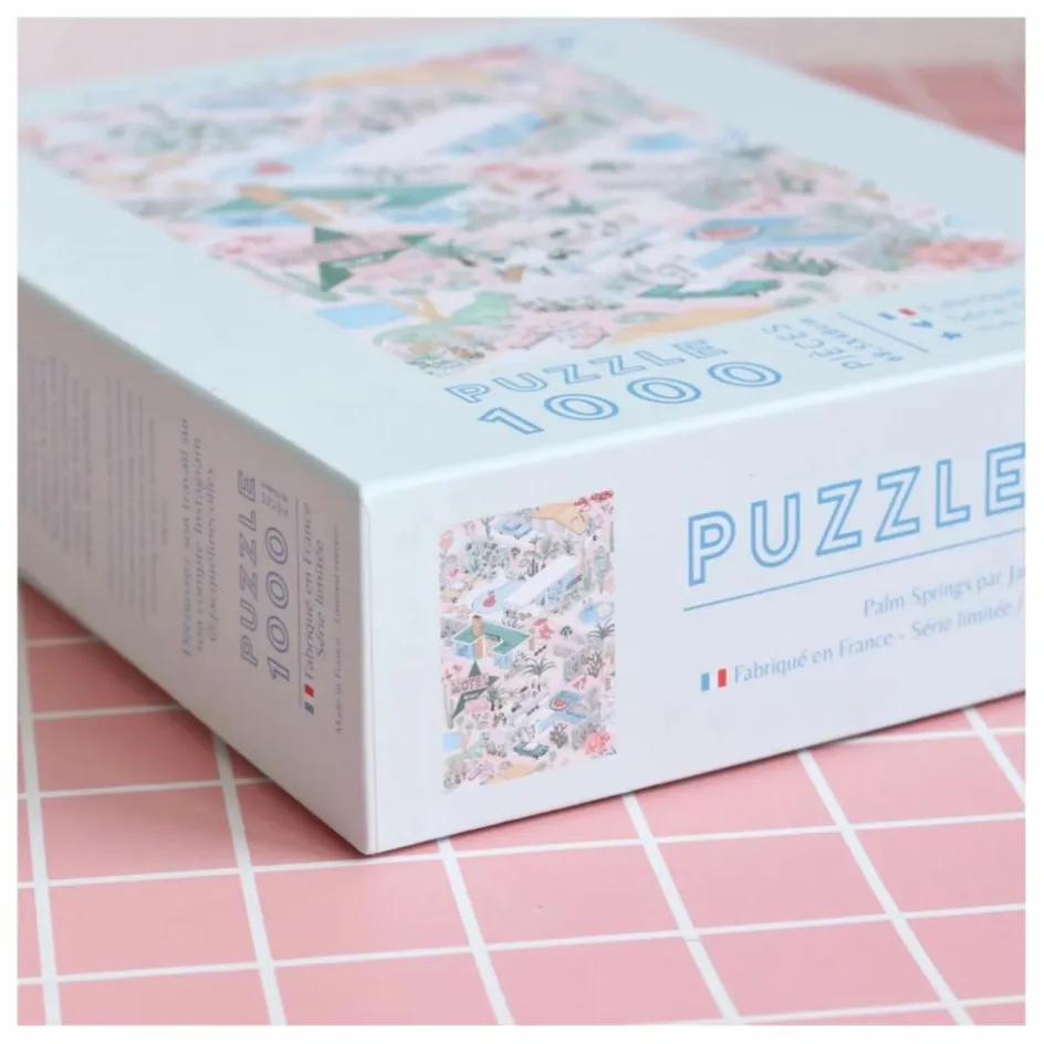 Clearance Puzzle Palm Springs par Jacqueline Colley - 1000 pièces Homme Puzzles|Jeux Éducatifs