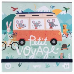 Londji Puzzle Petit Voyage - 24 pièces| Puzzles|Jeux Éducatifs