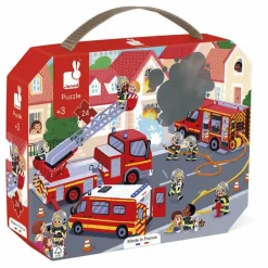 New Puzzle Pompier - 24 pièces Puzzles|Jeux Éducatifs