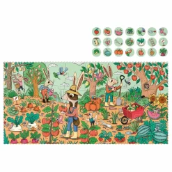 Clearance Londji Puzzle Rabbit's Garden - 24 pièces Multicolore