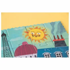 Londji Puzzle recto verso Nuit Jour Paris| Puzzles|Jeux Éducatifs