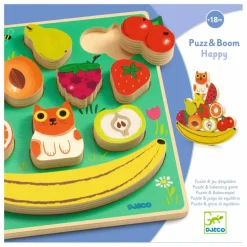 Djeco Jouets D'Éveil|Jouets D'Éveil*Puzzle relief Boom Happy