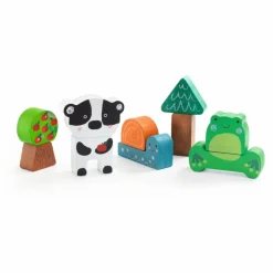 Clearance Djeco Puzzle relief Match Happy Multicolore