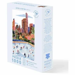 Homme La Petite Épicerie Puzzles|Jeux Éducatifs*Puzzle Skating in New York par Ban Hee - 1000 pièces