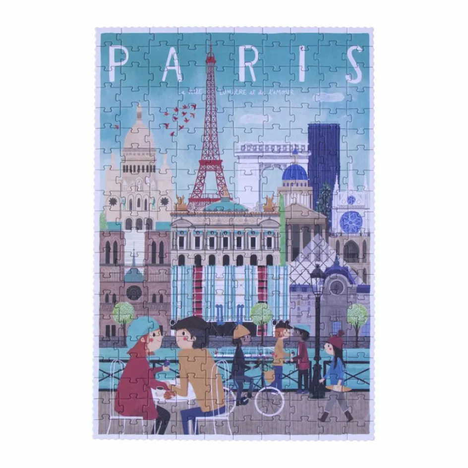 Londji Puzzles|Jeux Éducatifs*Puzzle Skyline Paris - 200 pièces