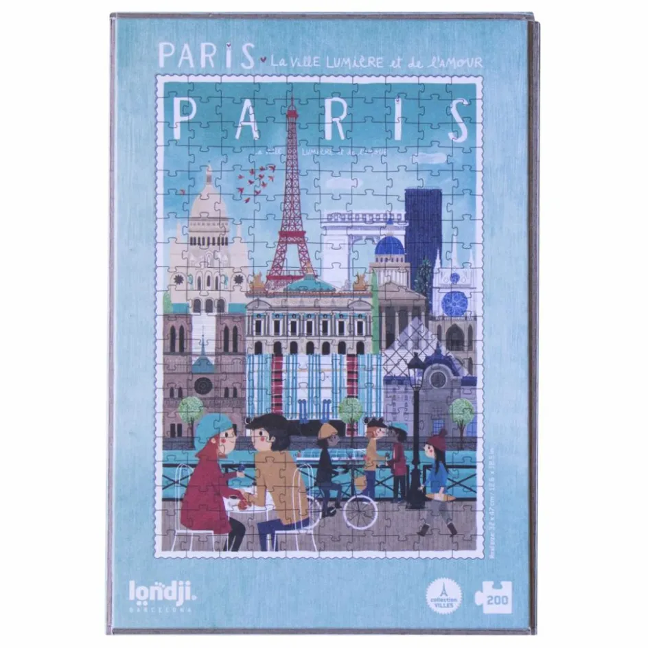 Londji Puzzles|Jeux Éducatifs*Puzzle Skyline Paris - 200 pièces