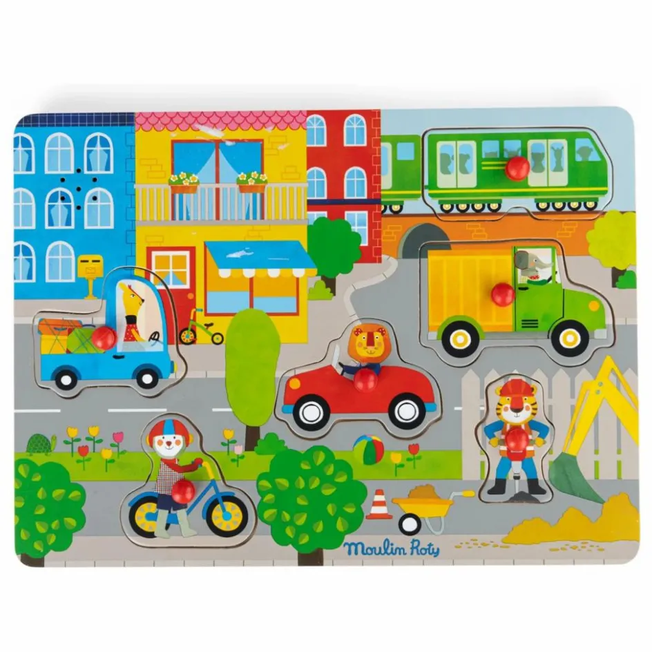 Outlet Puzzle sonore La Ville Jouets D'Éveil|Jouets D'Éveil