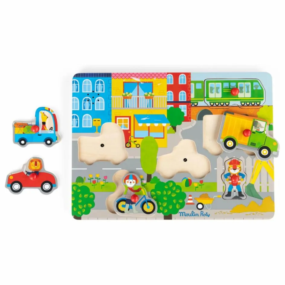 Outlet Puzzle sonore La Ville Jouets D'Éveil|Jouets D'Éveil