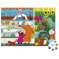 Janod Puzzles|Jeux Éducatifs*Puzzle Sur le marché - 500 pièces