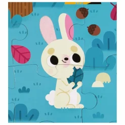 Discount Puzzle tactile Les Animaux de la Forêt - 20 pièces Puzzles|Jeux Éducatifs