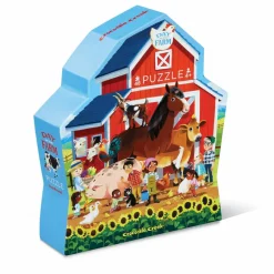 Best Crocodile Creek Puzzle Un jour à la ferme - 48 pièces Multicolore