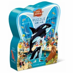 Crocodile Creek Puzzles|Jeux Éducatifs*Puzzle Une journée à l'aquarium - 48 pièces