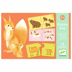 Djeco Puzzles|Jeux Éducatifs*Puzzles duo-trio Bébés Animaux