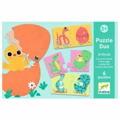 Outlet Puzzles duo-trio Oeufsrigolos Puzzles|Jeux Éducatifs