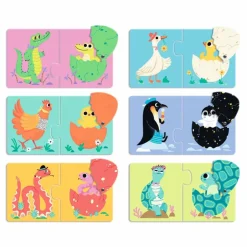 Outlet Puzzles duo-trio Oeufsrigolos Puzzles|Jeux Éducatifs