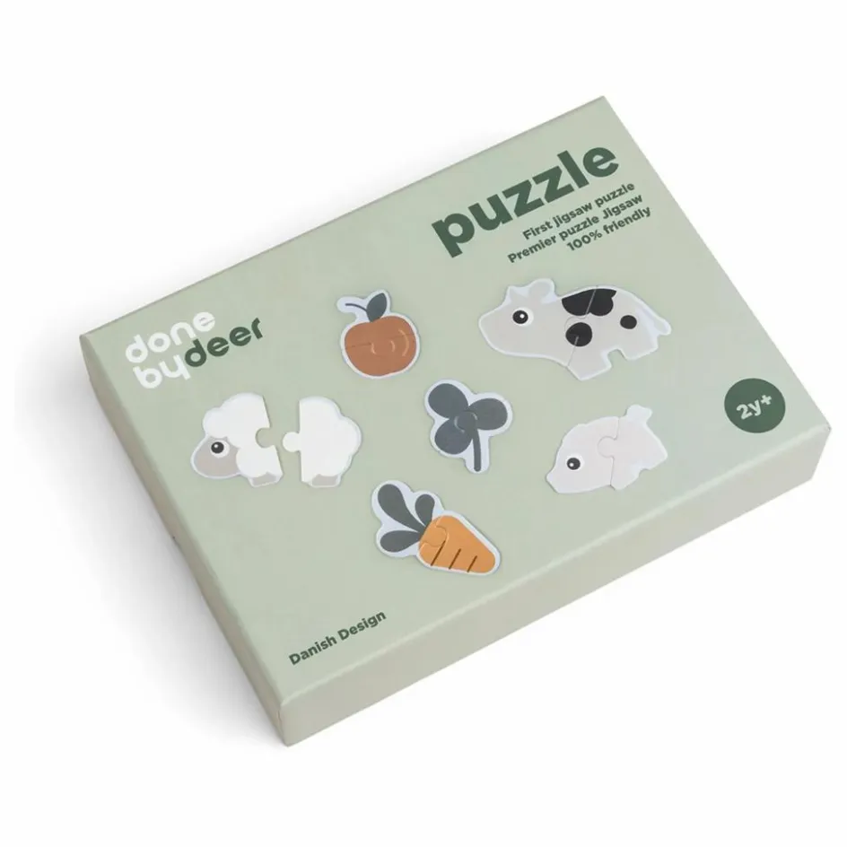 Outlet Puzzles Tiny Farm - 6 puzzles Jouets D'Éveil|Jouets D'Éveil