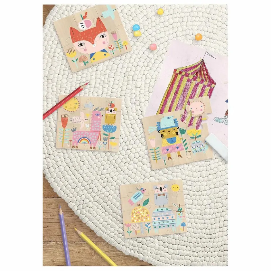 Sale Vilac Puzzles évolutifs - Suzy Ultman Multicolore