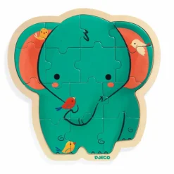 Djeco Puzzles|Jeux Éducatifs*Puzzlo Elephant