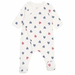 Petit Bateau Pyjama à Pieds Baye Coton Bio || Pyjamas, Sous-Vêtements|Pyjamas Et Bodies