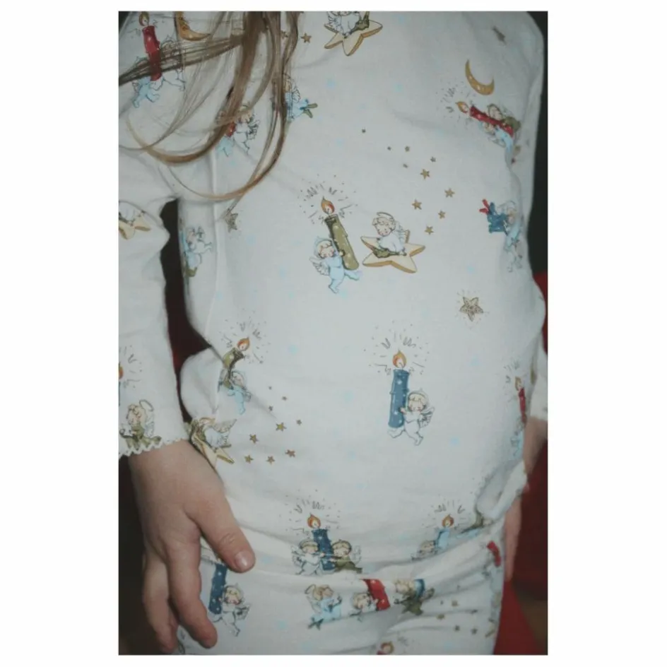 Outlet Konges Sløjd Pyjama Anges Coton Bio | Ecru