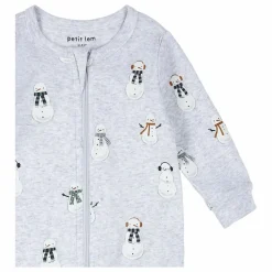Petit Lem Pyjama Avec Pieds Bonhommes de Neige Coton Bio || Pyjamas, Sous-Vêtements|Pyjamas, Sous-Vêtements