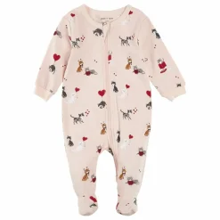 Petit Lem Pyjama Avec Pieds Chats Coton Bio || Pyjamas, Sous-Vêtements|Pyjamas Et Bodies