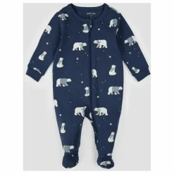 Petit Lem Pyjamas, Sous-Vêtements|Pyjamas Et Bodies*Pyjama Avec Pieds Ours Coton Bio |