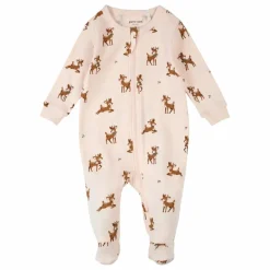 Petit Lem Pyjamas, Sous-Vêtements|Pyjamas Et Bodies*Pyjama Avec Pieds Rennes Coton Bio |