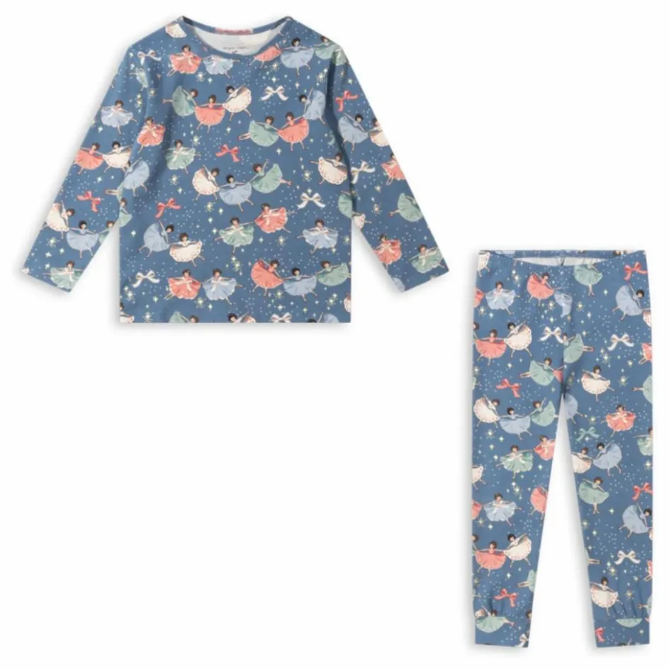Enfant Konges Sløjd Nuit, Sous-Vêtements|Pyjamas, Sous-Vêtements*Pyjama Ballerines Coton Bio |