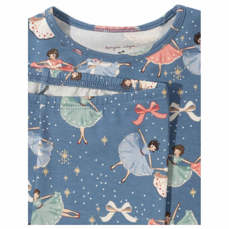 Enfant Konges Sløjd Nuit, Sous-Vêtements|Pyjamas, Sous-Vêtements*Pyjama Ballerines Coton Bio |
