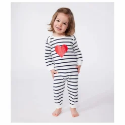 Petit Bateau Pyjama Berlin Coton Bio | Ecru