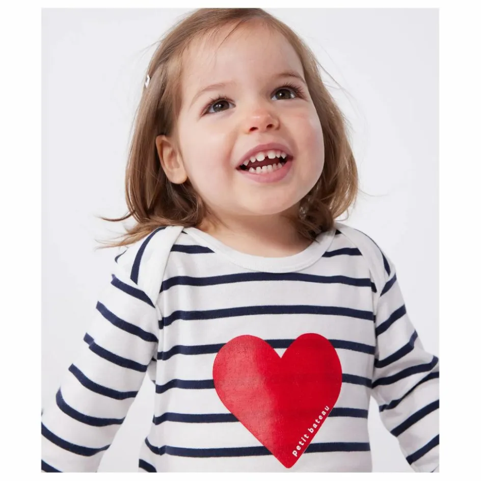 Petit Bateau Pyjama Berlin Coton Bio | Ecru